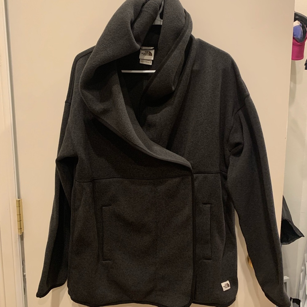 The North Face Fleece Jacket in Dark Gray